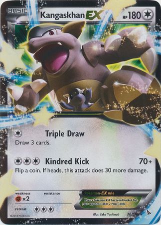 Kangaskhan EX (78/106) (Jumbo Card) [XY: Flashfire] | GnG Games