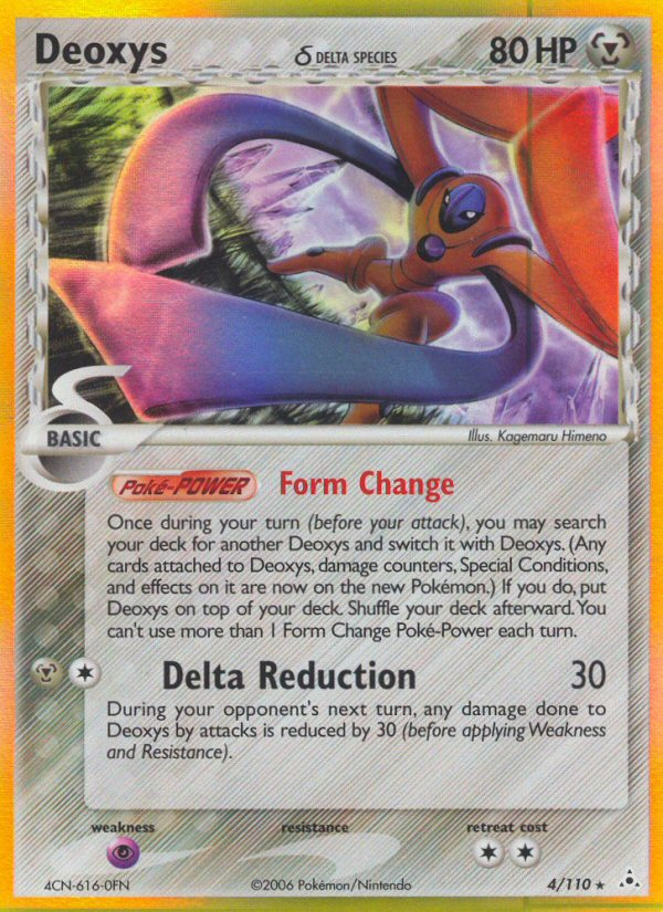 Deoxys (4/110) (Delta Species) [EX: Holon Phantoms] | GnG Games