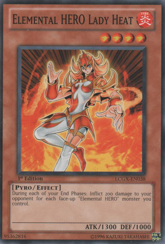 Elemental HERO Lady Heat [LCGX-EN038] Common | GnG Games