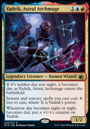 Vadrik, Astral Archmage (Promo Pack) [Innistrad: Midnight Hunt Promos] | GnG Games