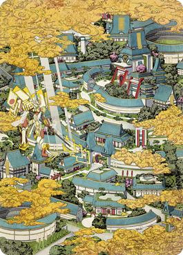 Plains 2 Art Card [Kamigawa: Neon Dynasty Art Series] | GnG Games