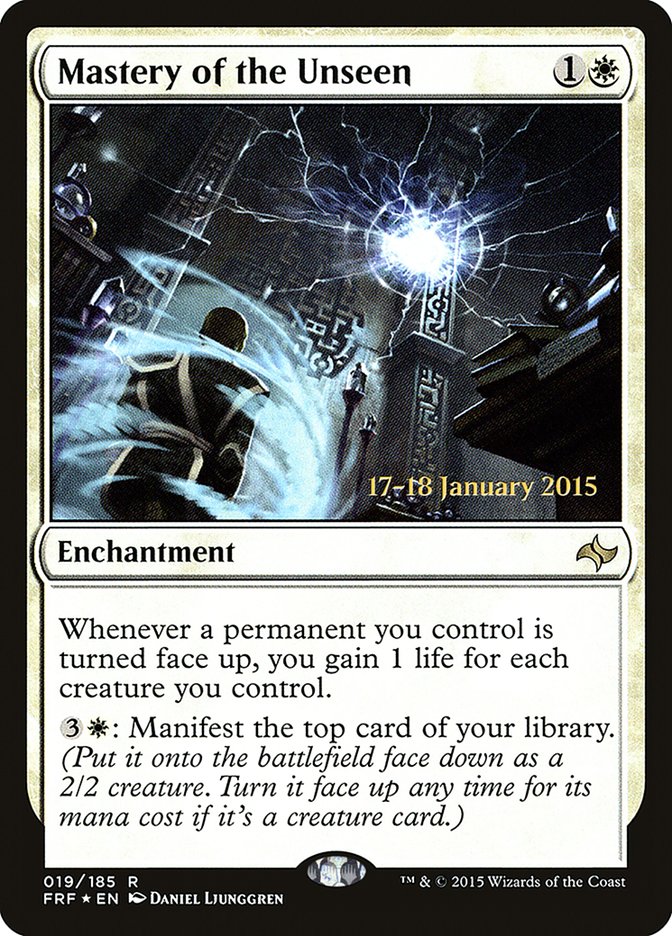 Mastery of the Unseen  [Fate Reforged Prerelease Promos] | GnG Games