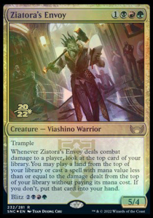 Ziatora's Envoy [Streets of New Capenna Prerelease Promos] | GnG Games