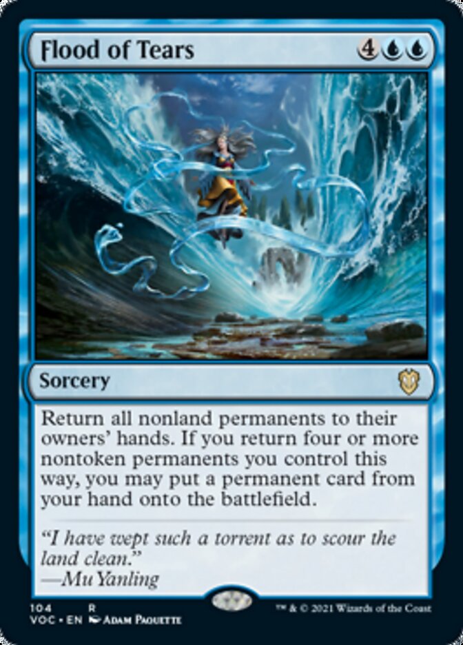 Flood of Tears [Innistrad: Crimson Vow Commander] | GnG Games