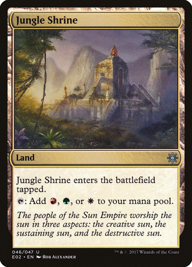 Jungle Shrine [Explorers of Ixalan] | GnG Games