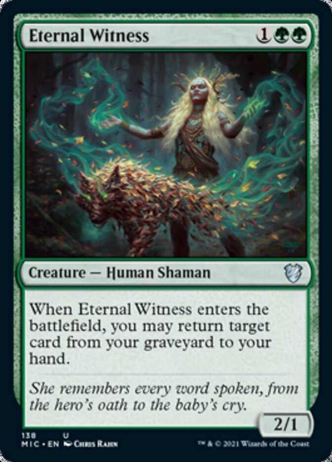 Eternal Witness [Innistrad: Midnight Hunt Commander] | GnG Games