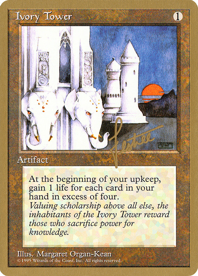 Ivory Tower (Bertrand Lestree) [Pro Tour Collector Set] | GnG Games