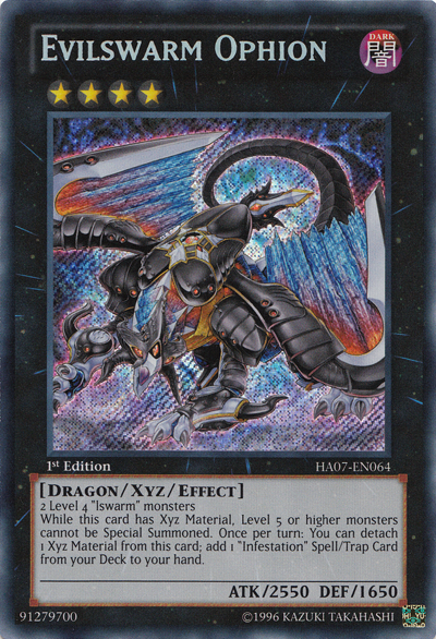 Evilswarm Ophion [HA07-EN064] Secret Rare | GnG Games