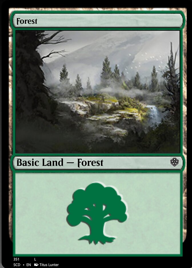 Forest (351) [Starter Commander Decks] | GnG Games