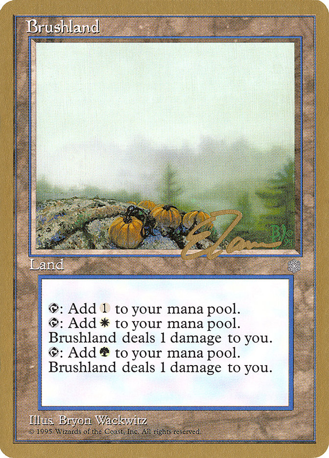 Brushland (Eric Tam) [Pro Tour Collector Set] | GnG Games
