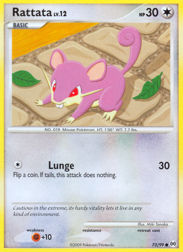 Rattata (73/99) [Platinum: Arceus] | GnG Games