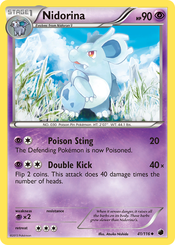 Nidorina (41/116) [Black & White: Plasma Freeze] | GnG Games