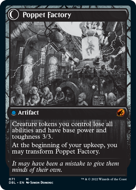 Poppet Stitcher // Poppet Factory [Innistrad: Double Feature] | GnG Games