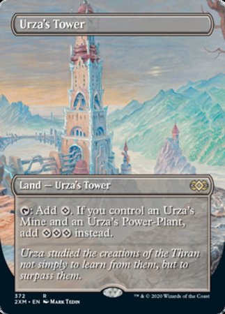 Urza's Tower (Borderless) [Double Masters] | GnG Games