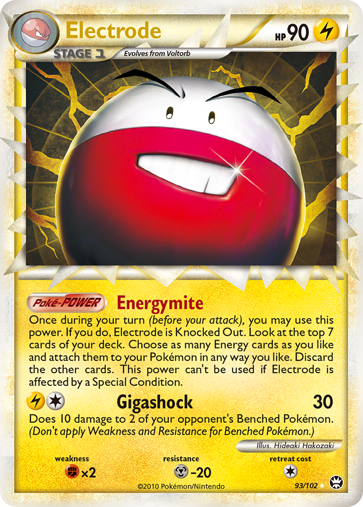 Electrode (93/102) [HeartGold & SoulSilver: Triumphant] | GnG Games