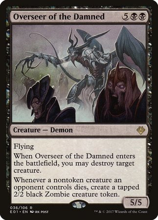 Overseer of the Damned [Archenemy: Nicol Bolas] | GnG Games