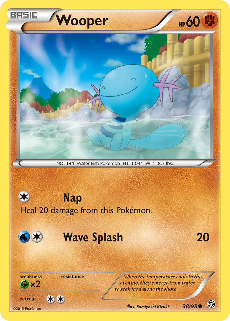 Wooper (38/98) [XY: Ancient Origins] | GnG Games