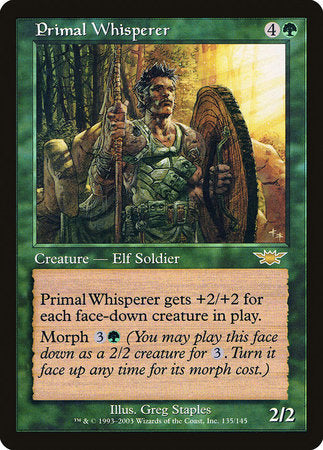 Primal Whisperer [Legions] | GnG Games