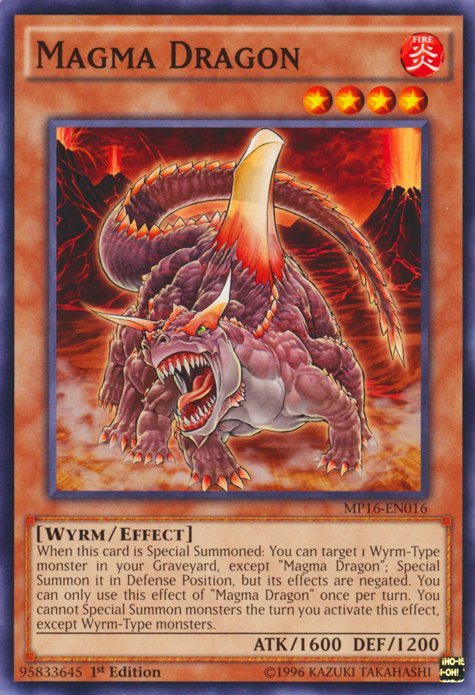 Magma Dragon [MP16-EN016] Common | GnG Games