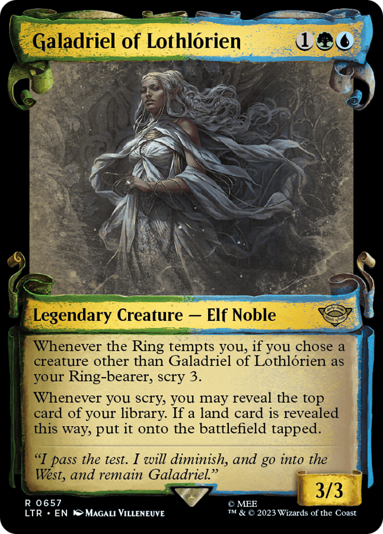 Galadriel of Lothlorien [The Lord of the Rings: Tales of Middle-Earth Showcase Scrolls] | GnG Games