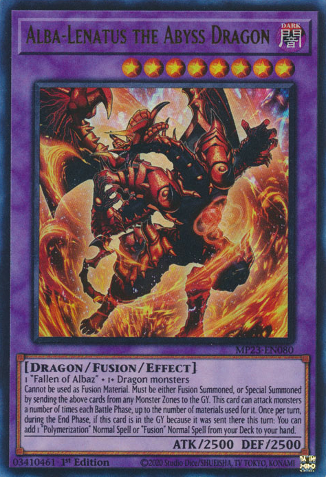 Alba-Lenatus the Abyss Dragon [MP23-EN080] Ultra Rare | GnG Games