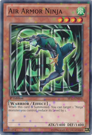 Air Armor Ninja [SP13-EN016] Starfoil Rare | GnG Games