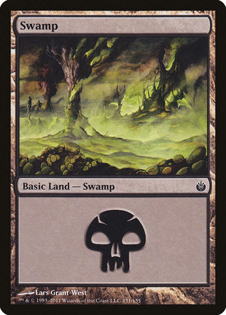 Swamp (151) [Mirrodin Besieged] | GnG Games