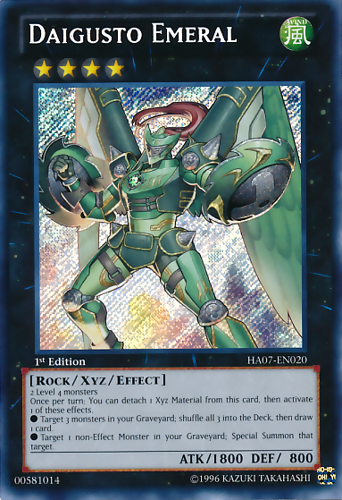 Daigusto Emeral [HA07-EN020] Secret Rare | GnG Games