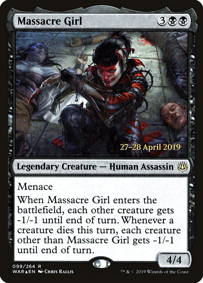 Massacre Girl  [War of the Spark Prerelease Promos] | GnG Games