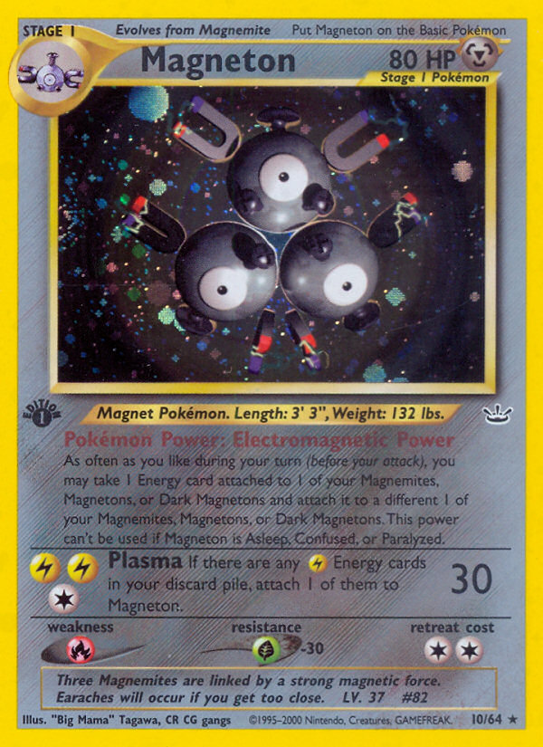 Magneton (10/64) [Neo Revelation 1st Edition] | GnG Games