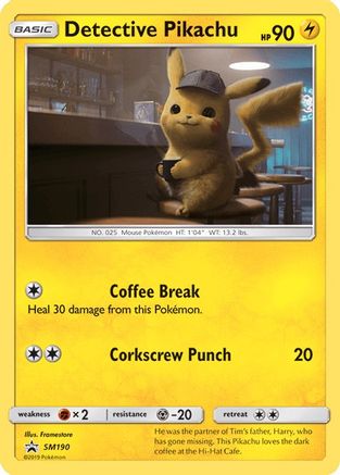 Detective Pikachu (SM190) [Sun & Moon: Black Star Promos] | GnG Games