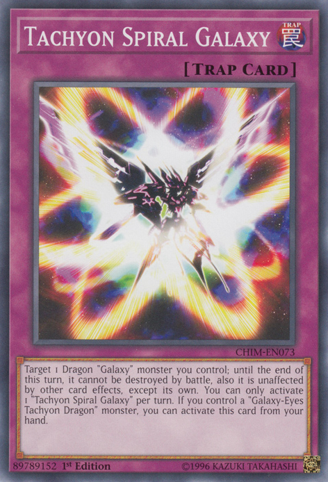Tachyon Spiral Galaxy [CHIM-EN073] Common | GnG Games