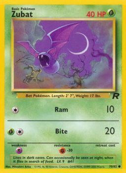 Zubat (70/82) [Team Rocket Unlimited] | GnG Games