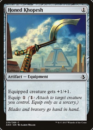 Honed Khopesh [Amonkhet] | GnG Games