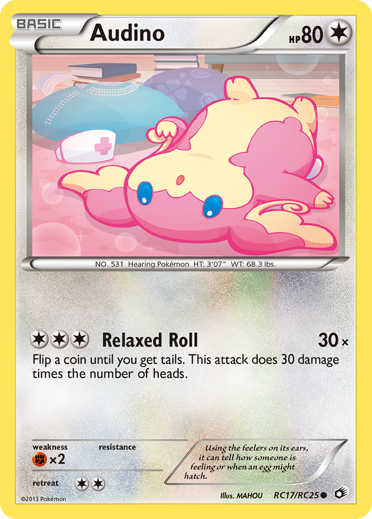 Audino (RC17/RC25) [Black & White: Legendary Treasures] | GnG Games