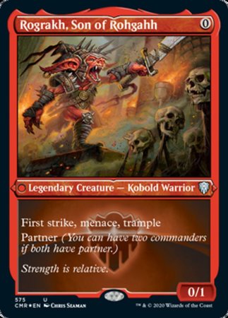 Rograkh, Son of Gohgahh (Foil Etched) [Commander Legends] | GnG Games