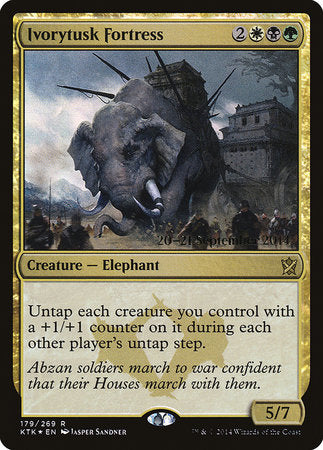 Ivorytusk Fortress [Khans of Tarkir Promos] | GnG Games