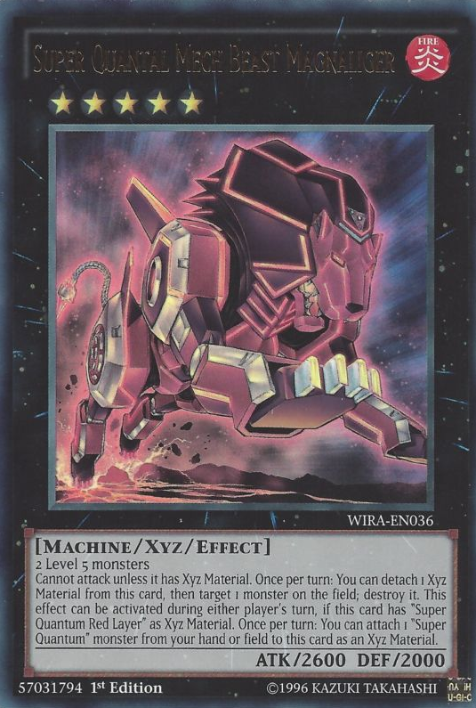 Super Quantal Mech Beast Magnaliger [WIRA-EN036] Ultra Rare | GnG Games