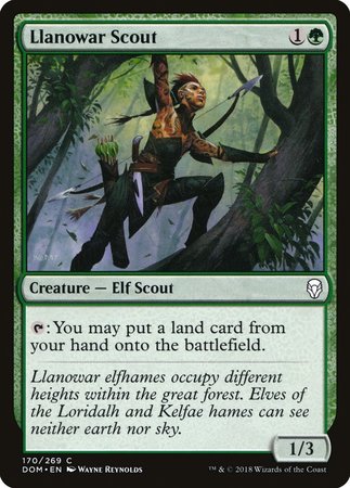 Llanowar Scout [Dominaria] | GnG Games