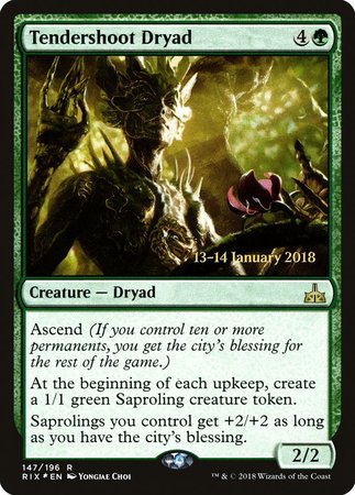 Tendershoot Dryad [Rivals of Ixalan Promos] | GnG Games