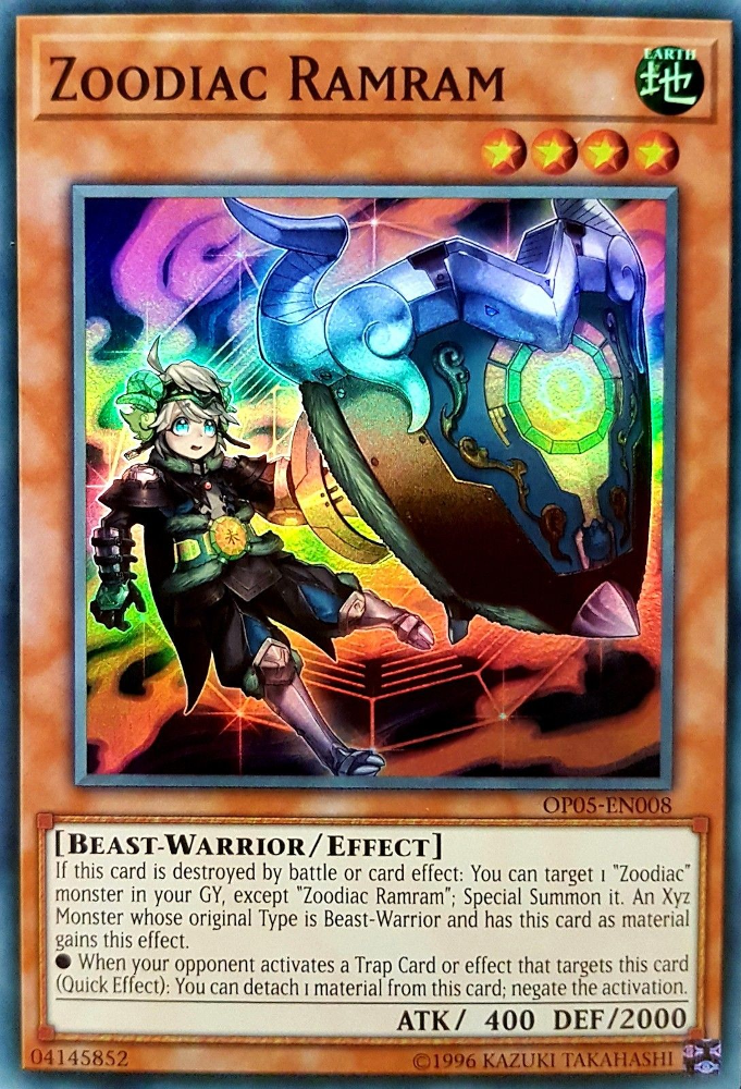 Zoodiac Ramram [OP05-EN008] Super Rare | GnG Games