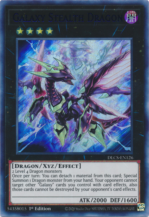 Galaxy Stealth Dragon (Blue) [DLCS-EN126] Ultra Rare | GnG Games