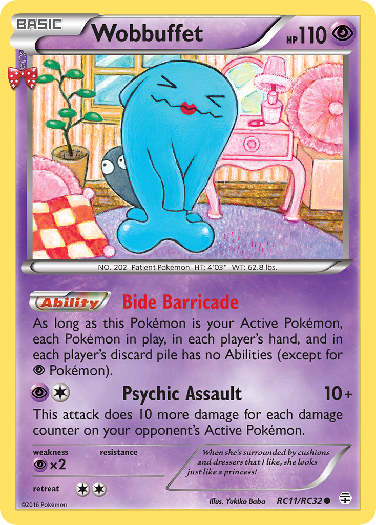 Wobbuffet (RC11/RC32) [XY: Generations] | GnG Games