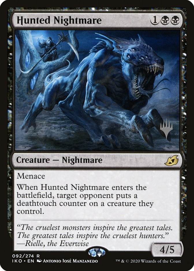 Hunted Nightmare (Promo Pack) [Ikoria: Lair of Behemoths Promos] | GnG Games