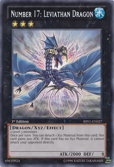 Number 17: Leviathan Dragon [BP01-EN027] Rare | GnG Games