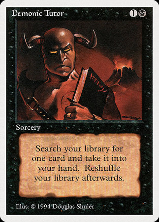 Demonic Tutor [Summer Magic / Edgar] | GnG Games