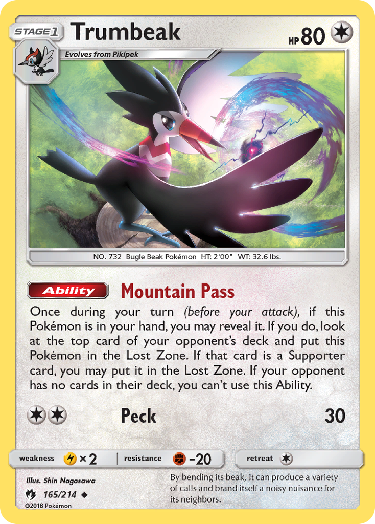 Trumbeak (165/214) [Sun & Moon: Lost Thunder] | GnG Games