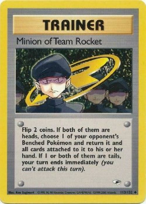 Minion of Team Rocket (113/132) [Gym Heroes Unlimited] | GnG Games