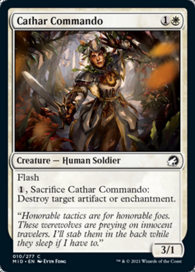 Cathar Commando [Innistrad: Midnight Hunt] | GnG Games