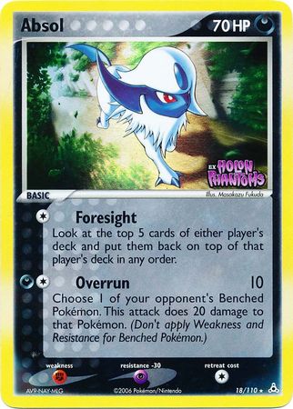 Absol (18/110) (Stamped) [EX: Holon Phantoms] | GnG Games